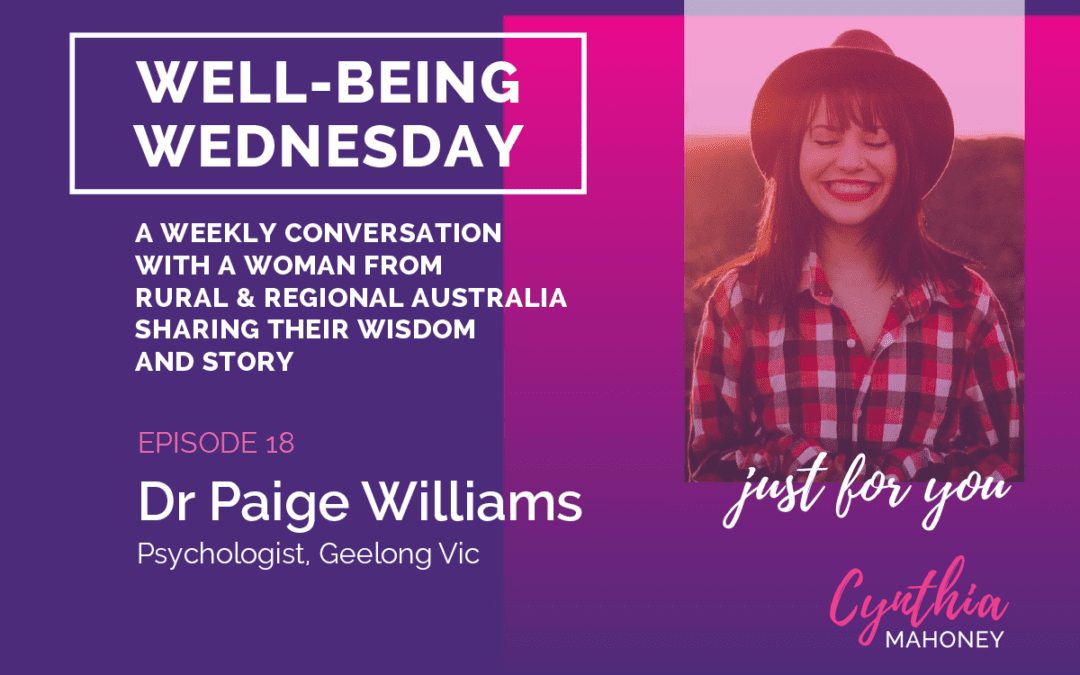 Ep 18: Dr Paige Williams